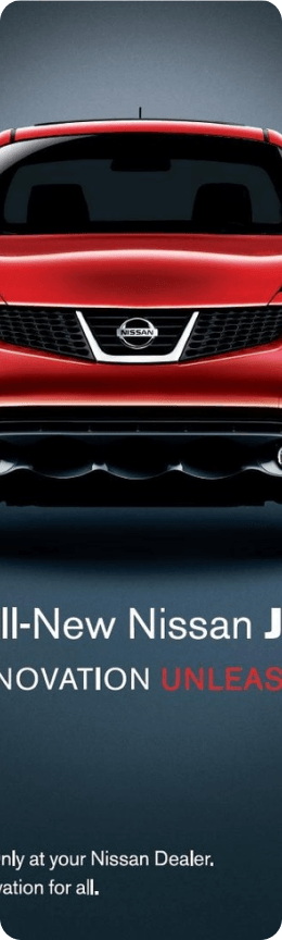 The all-new Nissan — innovation that excites